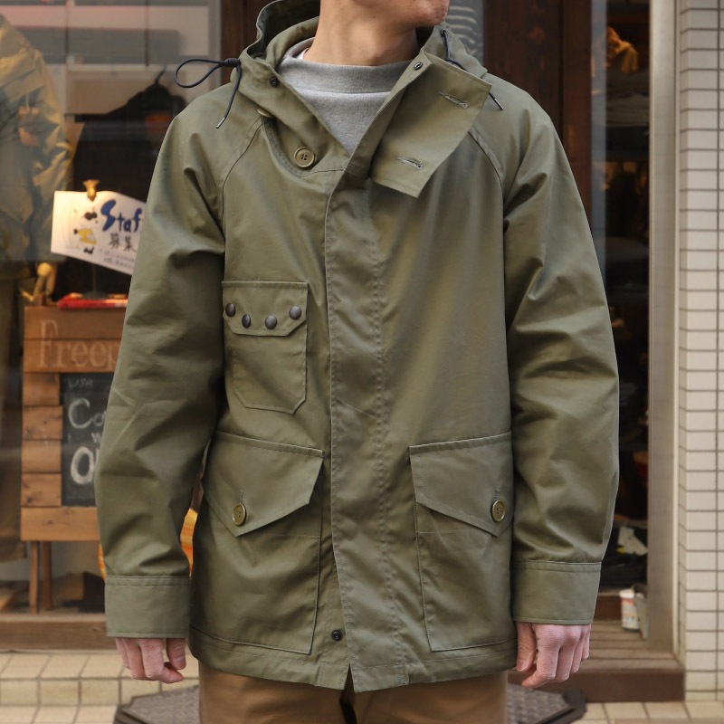 WORKERS/ワーカーズ Royal Navy Smock Mod Cotton Nylon Oxford,ODの